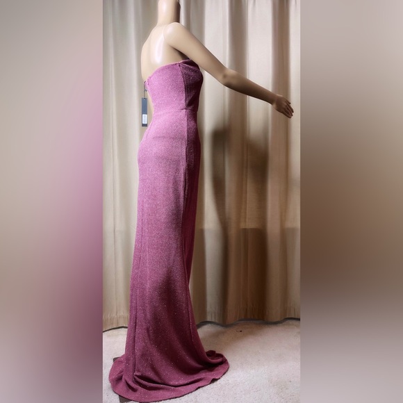 Strapless Deep-Sweetheart Long Mermaid Event Dress - Picture 7 of 12